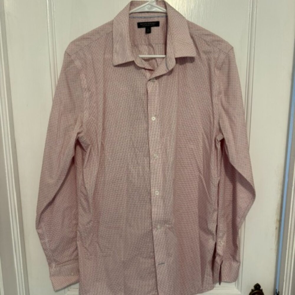 Banana Republic, Mens Dress Shirt, Slim Fit, Non-Iron, M